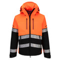 EV4 Hi-Vis Shell Jacket (3L) - Orange/Black