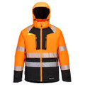 DX4 Hi-Vis Class 2 Winter Jacket - Orange/Black