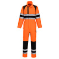 WX2 Eco Hi-Vis Coverall - Orange/Black