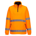 Hi-Vis 1/2 Zip Fleece - Orange