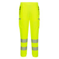 Hi-Vis Sports Combat Joggers - Yellow