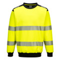 PW3 Hi-Vis Sweatshirt - Yellow/Black