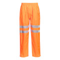 Hi-Vis Rain Traffic Trousers - Orange