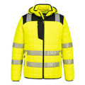 PW3 Hi-Vis Square Baffle Jacket - Yellow/Black