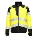 PW3 Hi-Vis Hybrid Baffle Jacket - Yellow/Black