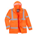 Hi-Vis 4-in-1 Traffic Jacket - Orange