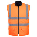 Hi-Vis Reversible Bodywarmer - Orange