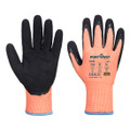 Cold D13 Nitrile Viz-Tex Cut Glove - Orange/Black O8R