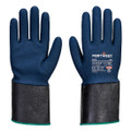 Grip C13 Nitrile Foam Extend Cuff Glove - Grey/Blue