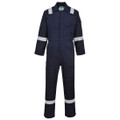 Bizflame Work FR Coverall - Light Navy