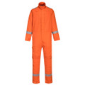 Bizflame Work Lightweight Stretch Panelled FR Coverall - Orange