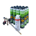 Taiga Landscape Carbon Black Expanding Foam 750ml box