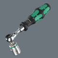 1/4" sockets can also be used with the Zyklop Mini bit ratchet by connecting the 870/1 adapter (¼" hexagon to 1/4" square head).