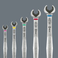 Take it easy tool finder with colour coding by size and extra laser-engraved size indication - for quick and easy identification of the required tool.