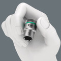 The Zyklop sockets are made of chrome-vanadium. The knurling at the rear end gives you a better grip during manual use. With Take it easy tool finder: colour coding by size as well as size stamping - to help you find the required socket quickly and...