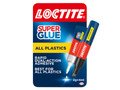 Loctite Super Glue All Plastics Pen 2g + 4ml Tube - Loctite Super Glue All Plastics is a rapid, dual-action adhesive specially designed two-part cyanoacrylate adhesive
