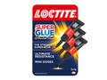 Loctite Super Glue Power Gel Mini Tube Trio 3 x 1g - The Loctite Super Glue Power Gel Mini Trio contains three one-shot tubes