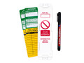 Scan Ladder Tag Kit - Scan Ladder Tags are used to manage inspections of class 1 and EN131 ladders and secured to the ladder using standard cable ties