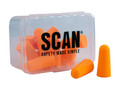 Scan Tapered Foam Earplugs (6 Pairs) - Scan Tapered Foam Earplugs made from soft energy absorbing polymer foam, which compresses and then expands for a perfect fit in the ear canal
