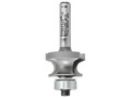 Trend 9/71 x 1/4 TCT Bearing Guided Corner Bead Cutter 3.2 Radius - Bead Cutters are ideally suited to form straight or curved decorative edge mouldings on table tops, chair legs and frames