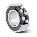 SNR - Angular Contact Ball Bearing - 5214ZZG15 - 70.00 x 125.00 x 39.70 - Double-row angular contact ball bearing, shielded, polyamide cageAll images used are for illustrative purposes only
