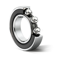 SNR - Deep Groove Ball Bearing - 6206F600 - 30.00 x 62.00 x 16.00 - TOPLINE deep groove ball bearing, radial contact, pressed steel cage, open, applications up to 350°C