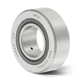 NTN - Needle Roller Bearing - NUTR208X/3AS - 40.00 x 80.00 x 32.00 - Needle roller bearing, roller follower, full-complement cylindrical roller, with inner ring, double-side shields, cylindrical outer ringAll images used are for illustrative purposes o