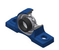 SNR - Bearing Unit - ESP205N - 25.00 x 52.00 x 21.40 - grey cast housing, radial insert ball bearing with eccentric locking collar, single lip sealAll images used are for illustrative purposes only