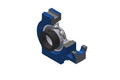 SNR - Bearing Unit - EST202 - grey cast housing, radial insert ball bearing with eccentric locking collar, single lip sealAll images used are for illustrative purposes only