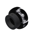 SNR - Insert Bearing - EX202G2T20 - 15.00 x 47.00 x 34.00 - spherical outer diameter, fixing by eccentric locking collar, labyrinth seal, for high-temp