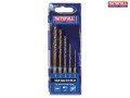 Faithfull HSSE M35 Cobalt Quick-Change Impact Drill Bit Set, 5 Piece - Faithfull Cobalt Quick-Change Impact Drill Bits feature a revolutionary tip design that is far superior to any other drill bit in the industry