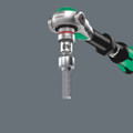 Wera 8767 B HF TORX® Zyklop bit socket with holding function, 3/8" drive TX 45x38.5mm - Bit socket with 3/8" drive and holding function for particularly comfortable screwdriving with reduced risk of losing the screw when feeding it into the workpiece