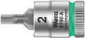 Wera 8740 A Zyklop bit socket, 1/4" drive 5/64"x28.0mm - Bit socket with 1/4" drive