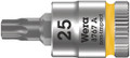 Wera 8767 A TORX® Zyklop bit socket, 1/4" drive TX 20x28.0mm - Premium TORX® bit socket with Take it easy tool finder: Colour coding by size - to help you find the required tool quickly and easily