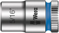 Wera 8790 HMA Zyklop 1/4" socket 5/16"x23.0mm - The Wera manual and machine socket (ISO 2725 part 3) can be used in manual and machine operations
