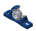 SNR - Bearing Unit - USPLE209CO - 45.00 x 85.00 x 41.20 - grey cast housing, radial insert ball bearing with socket set screws, single lip sealAll images used are for illustrative purposes only