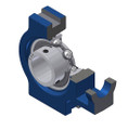 SNR - Bearing Unit - UST210CCWB - grey cast housing with stretcher frame,radial insert ball bearing with socket set screws, single lip sealAll images used are for illustrative purposes only