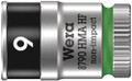 Wera 8790 HMA HF Zyklop socket with 1/4" drive with holding function 9.0x23.0mm - Zyklop socket with 1/4" drive and holding function for extremely convenient screwdriving with reduced risk of losing the screw when addressing the workpiece