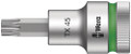 Wera 8767 C HF TORX® Zyklop bit socket with 1/2" drive with holding function TX 25x60.0mm - Bit socket with 1/2" drive and holding function for particularly comfortable screwdriving with reduced risk of losing the screw when feeding it into the workpiece Wera 8767 C HF TORX® Zyklop bit socket with 1/2" drive with holding function TX 25x60.0mm - Bit socket with 1/2" drive and holding function for particularly comfortable screwdriving with reduced risk of losing the screw when feeding it into the workpiece