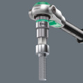 Wera 8740 C HF Zyklop bit socket with 1/2" drive with holding function 5.0x140.0mm - Bit socket with 1/2" drive and holding function for particularly comfortable screwdriving with reduced risk of losing the screw when feeding it into the workpiece
