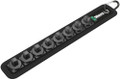 Wera Belt B (textile belt), 8 location, unloaded - Typical Wera designed robust textile belt for 8 sockets/bit sockets (3/8") taking up minimal space