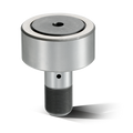 NTN - Needle Roller Bearing - NUKRT62/3AS - Needle roller bearing, cam follower, full-complement cylindrical roller, slot for screwdriver, tapped holes, double-side shields, spherical outer ringAll images used are for illustrative purposes only