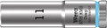 Wera 8790 HMB Deep 3/8" socket 11.0x64.0mm - The Wera manual and machine socket (ISO 2725 part 3) can be used in manual and machine operations