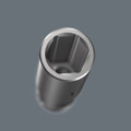 Wera 8790 HMB Deep 3/8" socket 18.0x64.0mm - The Wera manual and machine socket (ISO 2725 part 3) can be used in manual and machine operations