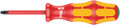 Wera 167 i VDE Insulated screwdriver for TORX® screws TX 40x150mm - Wera VDE screwdriver with multi-component Kraftform Plus handle for fast and smooth work: Hard handle zones for high working speeds, while soft handle zones guarantee a high torque transf