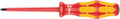 Wera 167 i VDE Insulated screwdriver for TORX® screws TX 6x80mm - Wera VDE screwdriver with multi-component Kraftform Plus handle for fast and smooth work: Hard handle zones for high working speeds, while soft handle zones guarantee a high torque transfer