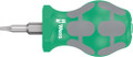Wera 368 Stubby screwdriver for square head socket screws # 01x25mm - Particularly small screwdriver with short blade for hard-to-reach areas Wera 368 Stubby screwdriver for square head socket screws # 01x25mm - Particularly small screwdriver with short blade for hard-to-reach areas