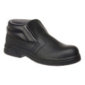 FW83 Steelite Slip On Safety Boot S2 Black - Slip on boot style with padded collar for added support