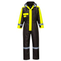 S585 - Winter Coverall Black - <p class="text-justify">Full waterproof protection and outstanding durability are key features of this winter padded coverall