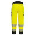 DX453YER DX4 Hi-Vis Service Trousers Yellow/Black - <p class="text-justify">The DX4 high visibility service trouser is ergonomically designed and uses the targeted placement of dynamic 4-way stretch fabrics to give maximum range of movement when working